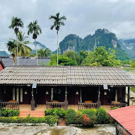 Bungalows Le Jardin Vangvieng Vang Vieng Ngoại thất bức ảnh