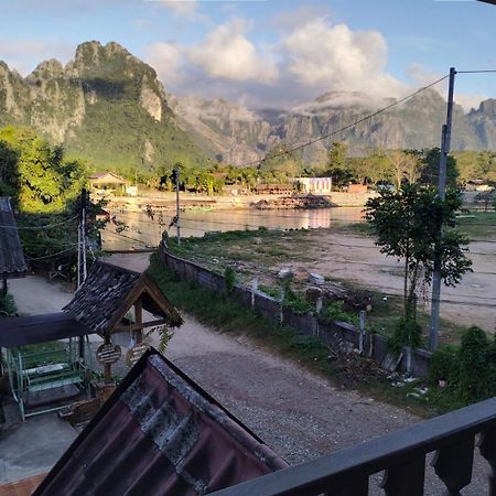 Bungalows Le Jardin Vangvieng Vang Vieng Ngoại thất bức ảnh