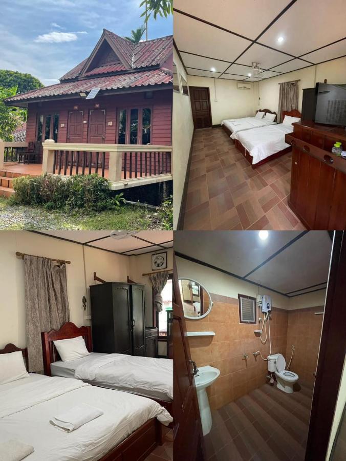 Bungalows Le Jardin Vangvieng Vang Vieng Ngoại thất bức ảnh