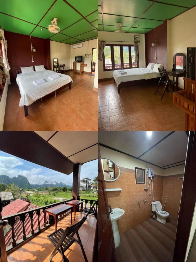 Bungalows Le Jardin Vangvieng Vang Vieng Ngoại thất bức ảnh