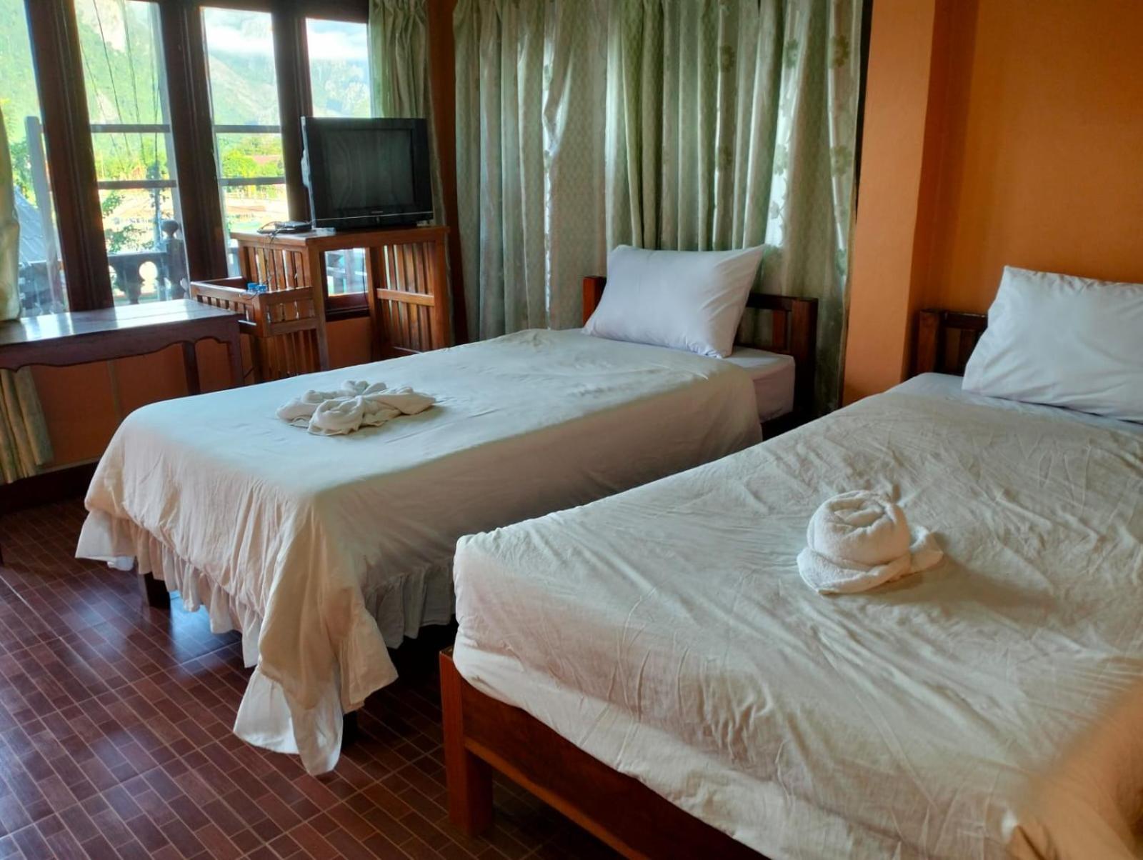 Bungalows Le Jardin Vangvieng Vang Vieng Ngoại thất bức ảnh